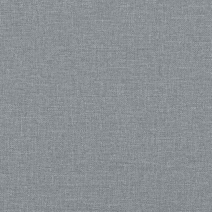 Bed Frame without Mattress Light Gray Twin XL Fabric