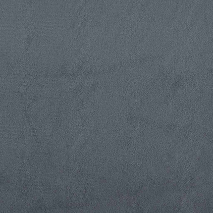 Bed Frame without Mattress Dark Gray Twin XL Velvet