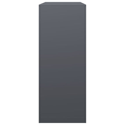 Firewood Rack Anthracite 39.4"x15.7"x39.4" Steel