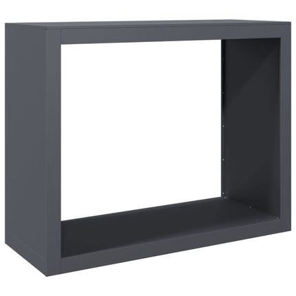 Firewood Rack Anthracite 39.4"x15.7"x31.5" Steel