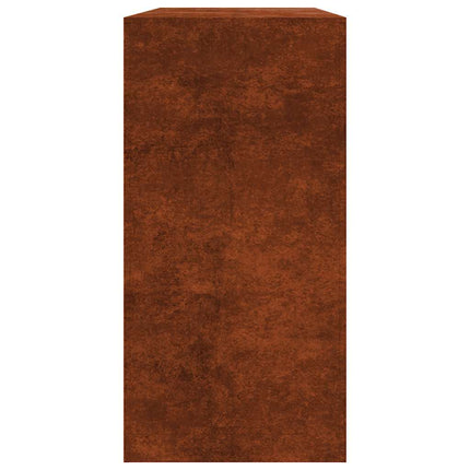 Firewood Rack 39.4"x15.7"x31.5" Weathering Steel