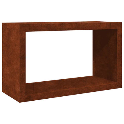Firewood Rack 39.4x15.7x23.6" Weathering Steel