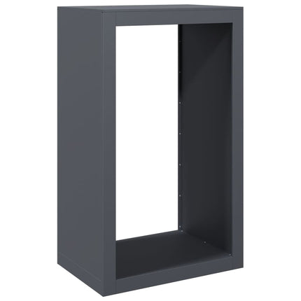 Firewood Rack Anthracite 23.6"x15.7"x39.4" Steel