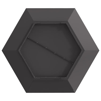 Fire Pit Black 39.37 x 39.37 x 11.02 in Steel