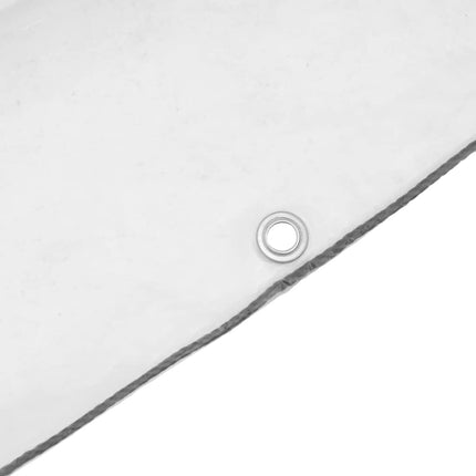 Clear Tarpaulin with Eyelets 9.8x26.2'Polyethylene