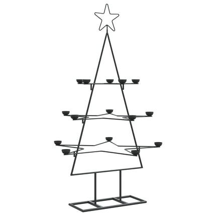 Metal Christmas Tree Black Powder-coated steel Medium Collapsible