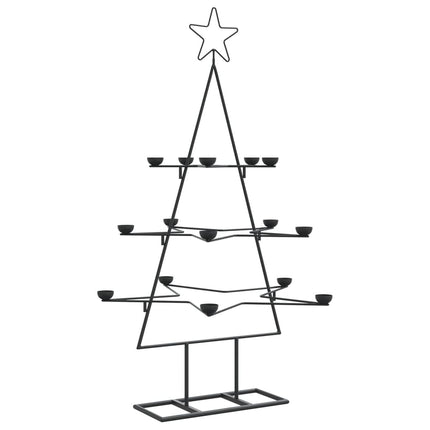 Metal Christmas Tree Black Powder-coated steel Medium Collapsible