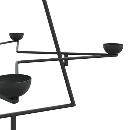Metal Christmas Tree Black Powder-coated steel Medium Collapsible