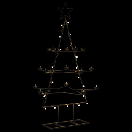 Metal Christmas Tree Black Powder-coated steel Medium Collapsible