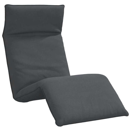 Sun Lounger Gray Oxford fabric, metal, foam Large Collapsible