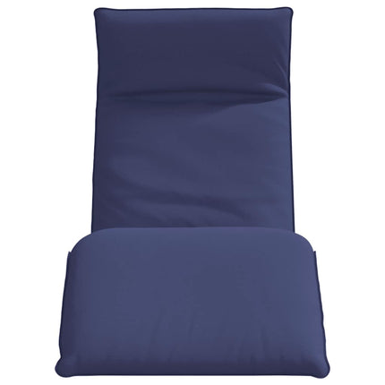 Folding Sun lounger Navy Blue 175x54x8,5 cm Oxford Fabric