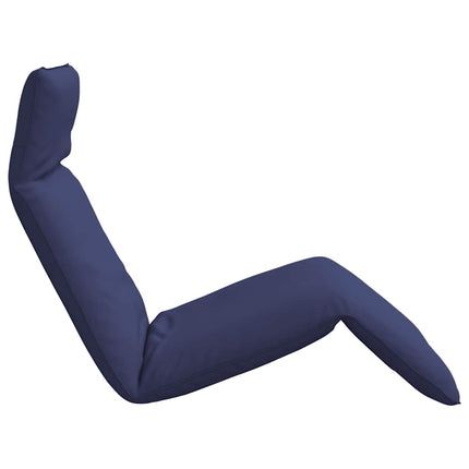 Folding Sun lounger Navy Blue 175x54x8,5 cm Oxford Fabric