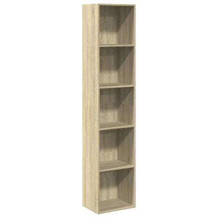 Bookcase Sonoma oak Engineered wood Tall Bookcase Rectangular