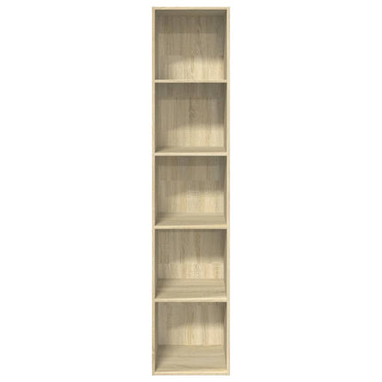 Bookcase Sonoma oak Engineered wood Tall Bookcase Rectangular