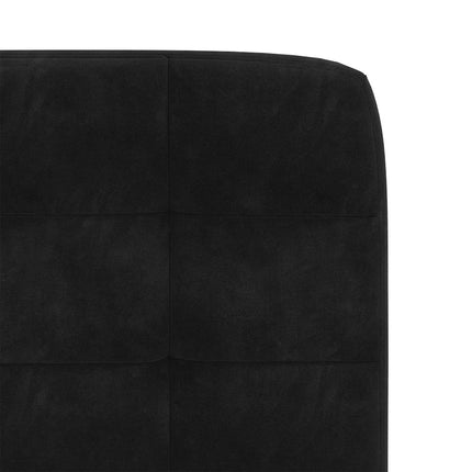 Dining Chairs 4 pcs Black Velvet