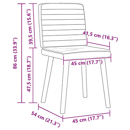 Dining Chairs 4 pcs Dark Gray Fabric