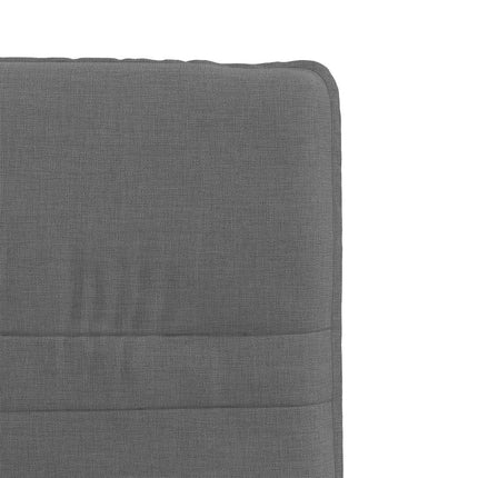 Dining Chairs 6 pcs Dark Gray Fabric