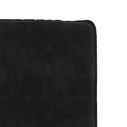 Dining Chairs 4 pcs Black Velvet