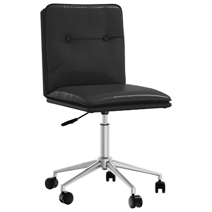 Dining Chairs 6 pcs Black Faux Leather