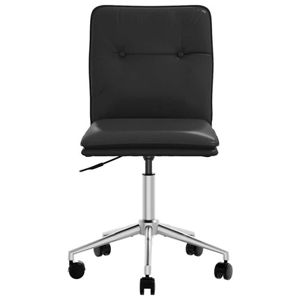 Dining Chairs 6 pcs Black Faux Leather