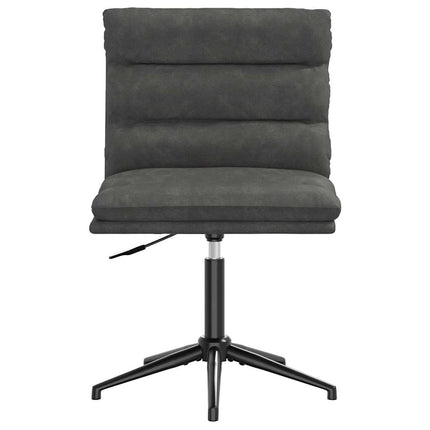 Dining Chair Black Faux Leather
