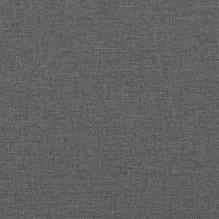 Modular Sofa with Cushions Fabric Dark Gray