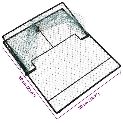Bird Trap Folding Green 19.69 x 23.62 x 0.75 in Polyethylene