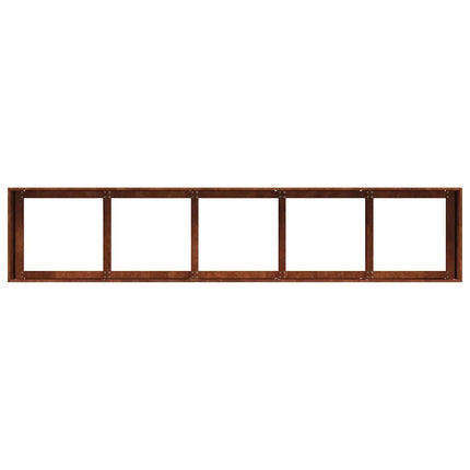 Planter Rusty 78.7"x15.7"x15.7" Weathering Steel
