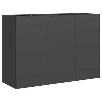 Planter Black Cold-Rolled Steel Large Planters Planter