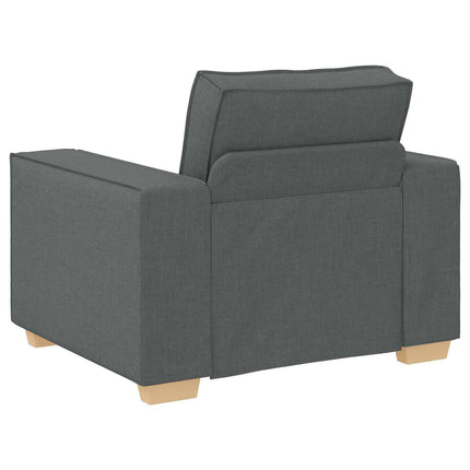 Sofa 3 pcs Dark Grey 86.61 x 31.50 x 33.07 in