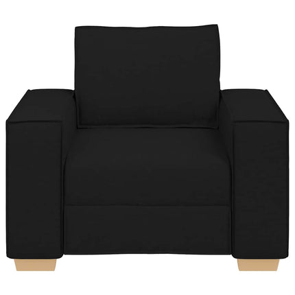 Sofa Chair Black 39.4"x30.7"x33.1" Fabric