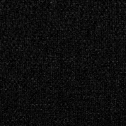 2-Seater Sofa Black 63.0"x30.7"x33.1" Fabric