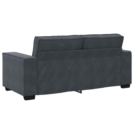 2-Seater Sofa Dark Gray 70.9"x30.7"x33.1" Velvet
