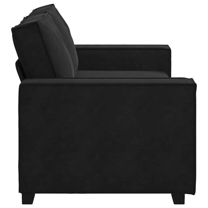 2-Seater Sofa Black 70.9"x30.7"x33.1" Velvet