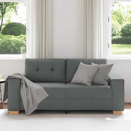 Loveseat Sofa Dark Gray 70.9"x30.3"x32.3" Fabric