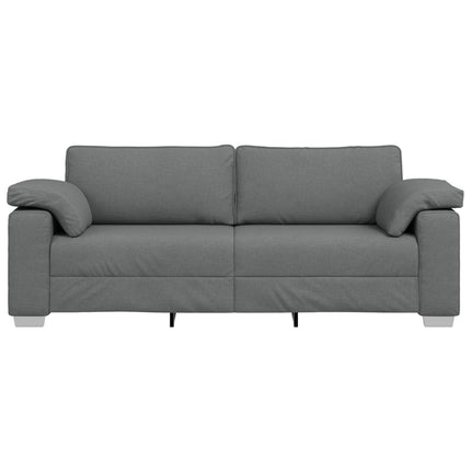 3-Seater Sofa Dark Grey 86.61 in Fabric