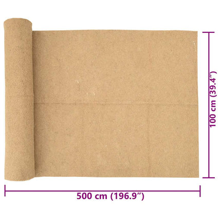 Hemp Mat for Rodents 1x5 m 5 mm