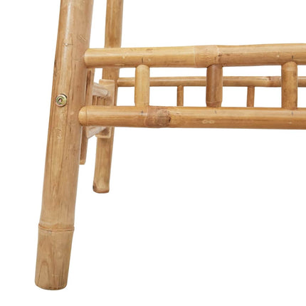 Outdoor Bar Table Bamboo Tall Footrest Outdoor Bar Table Square