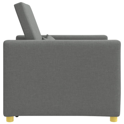 Pull out Sofa Bed Single Dark grey 35.43 x 64.96 x 34.25 in