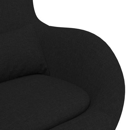 Egg Chair Black fabric