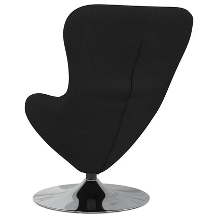 Egg Chair Black fabric