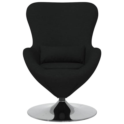 Egg Chair Black fabric