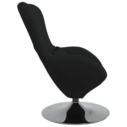Egg Chair Black fabric