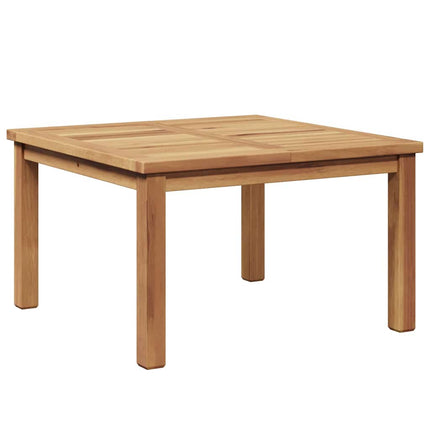 Coffee Table Brown 23.62 x 23.62 x 14.17 in Solid Teak Wood