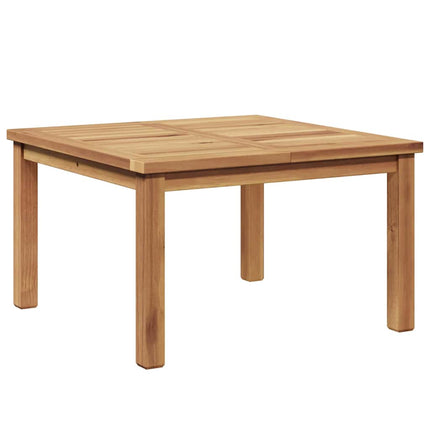Coffee Table Brown 23.62 x 23.62 x 14.17 in Solid Teak Wood