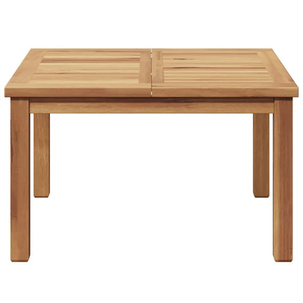 Coffee Table Brown 23.62 x 23.62 x 14.17 in Solid Teak Wood