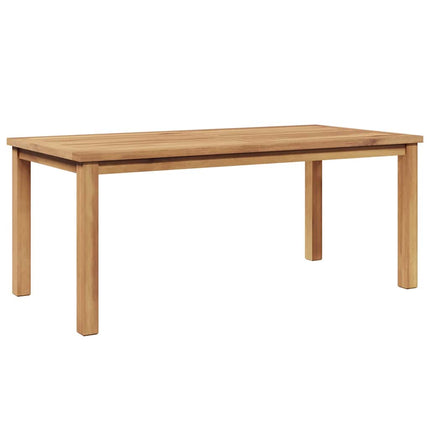 Coffee Table Brown 43.31 x 21.65 x 17.72 in Solid Teak Wood