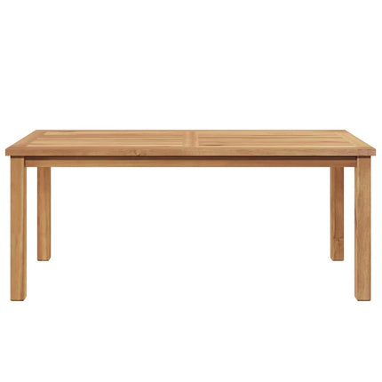 Coffee Table Brown 43.31 x 21.65 x 17.72 in Solid Teak Wood