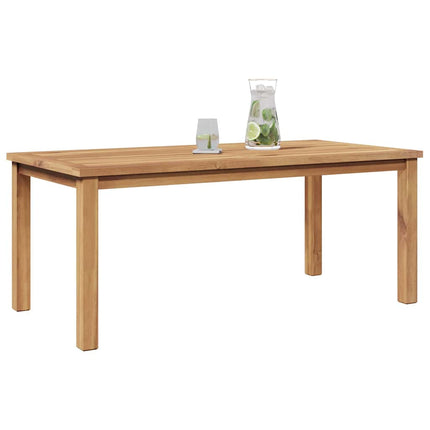 Coffee Table Brown 43.31 x 21.65 x 17.72 in Solid Teak Wood