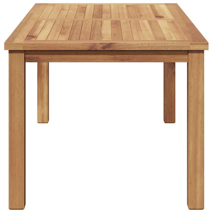 Coffee Table Brown 43.31 x 21.65 x 17.72 in Solid Teak Wood